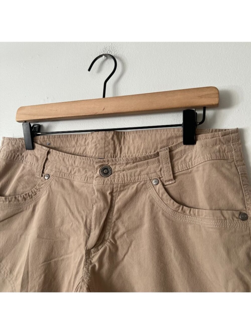 Kuhl Women's Splash 5.5" Khaki Hiking Outdoor Shorts Size 10 - Picture 3 of 8